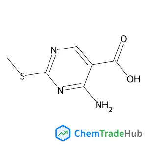 4-amino-2-methylsulfanyl-pyrimidine-5-carboxylic acid
