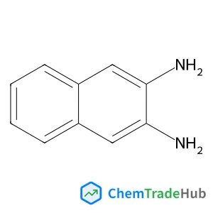 2,3-Naphthalenediamine Chemical_Structure_Of
