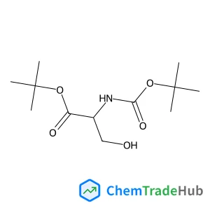 2-Methyl-2-propanyl N-{[(2-methyl-2-propanyl)oxy]carbonyl}-L-serinate