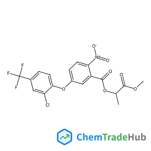 1-Methoxy-1-oxo-2-propanyl 5-[2-chloro-4-(trifluoromethyl)phenoxy]-2-nitrobenzoate