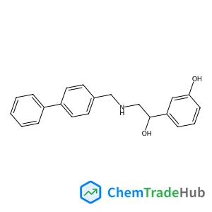 3-{2-[(4-Biphenylylmethyl)amino]-1-hydroxyethyl}phenol