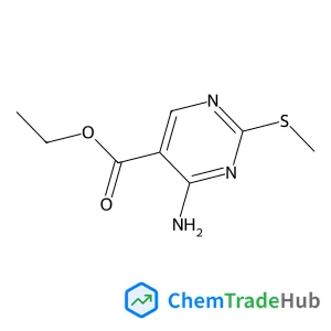 ethyl 4-amino-2-methylsulfanyl-pyrimidine-5-carboxylate