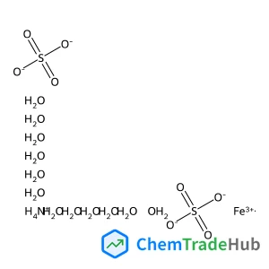 Ammonium iron(3+) sulfate hydrate (1:1:2:12)