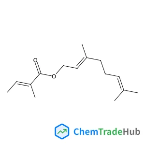 (2E)-3,7-Dimethyl-2,6-octadien-1-yl (2E)-2-methyl-2-butenoate