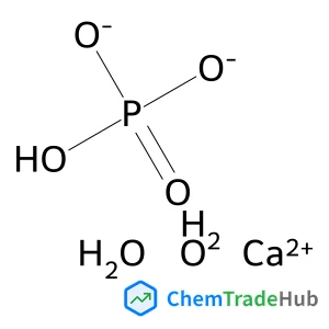 Calcium hydrogen phosphate hydrate (1:1:2)