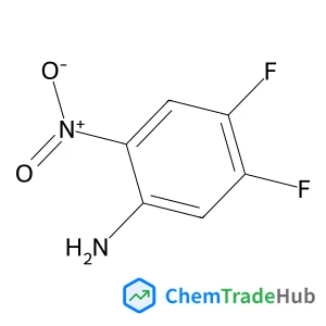 4,5-Difluoro-2-nitroaniline Chemical_Structure_Of