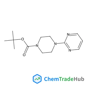 2-Methyl-2-propanyl 4-(2-pyrimidinyl)-1-piperazinecarboxylate 2-Methyl-2-propanyl 4-(2-pyrimidinyl)-1-piperazinecarboxylate