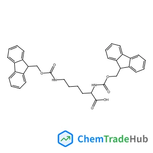 N~2~,N~6~-Bis[(9H-fluoren-9-ylmethoxy)carbonyl]-L-lysine