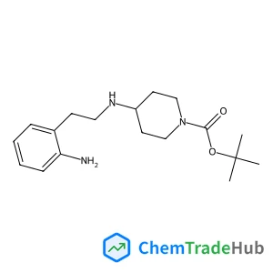 2-Methyl-2-propanyl 4-{[2-(2-aminophenyl)ethyl]amino}-1-piperidinecarboxylate