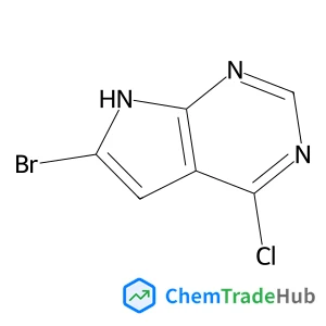 6-Bromo-4-chloro-1H-pyrrolo[2,3-d]pyrimidine
