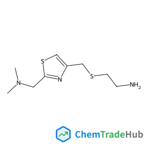 2-[({2-[(Dimethylamino)methyl]-1,3-thiazol-4-yl}methyl)sulfanyl]ethanamine