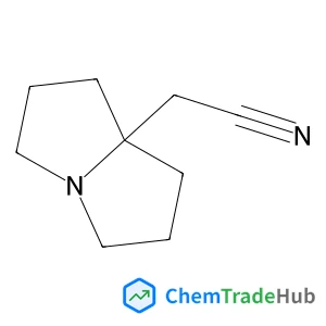 2-(1,2,3,5,6,7-hexahydropyrrolizin-8-yl)acetonitrile