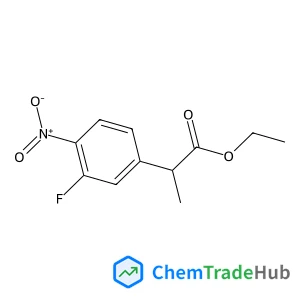 Ethyl 2-(3-fluoro-4-nitrophenyl)propanoate
