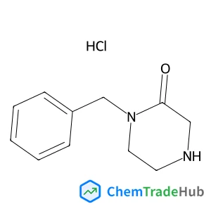 1-Benzyl-2-piperazinone hydrochloride (1:1)