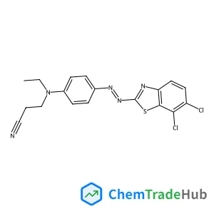 3-[[4-[(6,7-Dichlorobenzothiazol-2-yl)azo]phenyl]ethylamino]propanenitrile