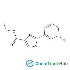 Ethyl 2-(3-bromophenyl)-1,3-thiazole-4-carboxylate