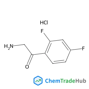 2-Amino-1-(2,4-difluorophenyl)ethanone hydrochloride (1:1)
