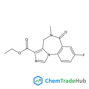 Ethyl 8-fluoro-5-methyl-6-oxo-5,6-dihydro-4H-imidazo[1,5-a][1,4]benzodiazepine-3-carboxylate