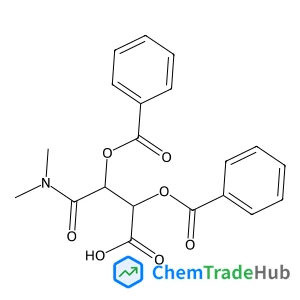 2,3-Bis(benzoyloxy)-4-(dimethylamino)-4-oxobutanoic acid