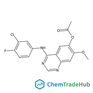 4-[(3-Chloro-4-fluorophenyl)amino]-7-methoxy-6-quinazolinyl acetate
