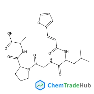 N-[(2E)-3-(2-Furyl)-2-propenoyl]-L-leucylglycyl-L-prolyl-L-alanine