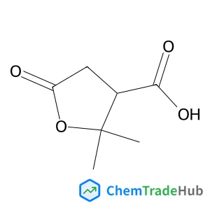 2,2-Dimethyl-5-oxotetrahydro-3-furancarboxylic acid