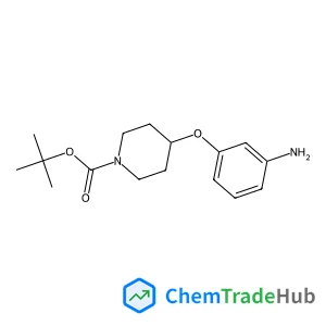 2-Methyl-2-propanyl 4-(3-aminophenoxy)-1-piperidinecarboxylate