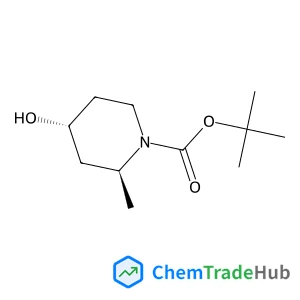 2-Methyl-2-propanyl (2S,4R)-4-hydroxy-2-methyl-1-piperidinecarboxylate