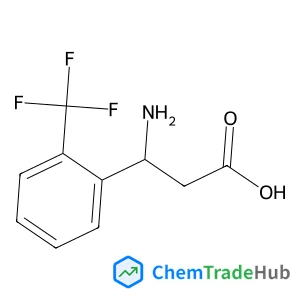 (3R)-3-Amino-3-[2-(trifluoromethyl)phenyl]propanoic acid