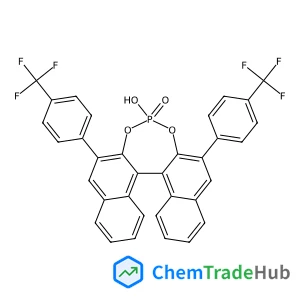 2,6-Bis[4-(trifluoromethyl)phenyl]dinaphtho[2,1-d:1',2'-f][1,3,2]dioxaphosphepin-4-ol 4-oxide