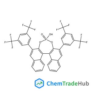 2,6-Bis[3,5-bis(trifluoromethyl)phenyl]dinaphtho[2,1-d:1',2'-f][1,3,2]dioxaphosphepin-4-ol 4-oxide