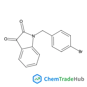 1-[(4-bromophenyl)methyl]-2,3-dihydro-1H-indole-2,3-dione