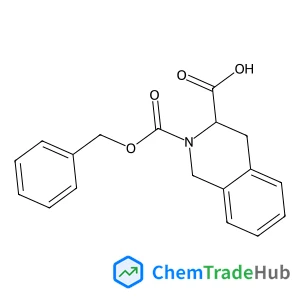 (3S)-2-[(Benzyloxy)carbonyl]-1,2,3,4-tetrahydro-3-isoquinolinecarboxylic acid
