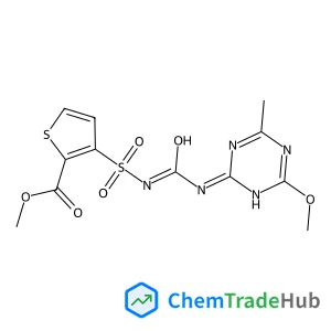 Methyl 3-{[(4-methoxy-6-methyl-1,3,5-triazin-2-yl)carbamoyl]sulfamoyl}-2-thiophenecarboxylate