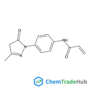 N-[4-(3-Methyl-5-oxo-4,5-dihydro-1H-pyrazol-1-yl)phenyl]acrylamide