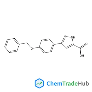 5-[4-(Benzyloxy)phenyl]-1H-pyrazole-3-carboxylic acid