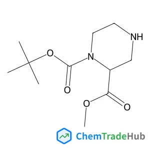 2-Methyl 1-(2-methyl-2-propanyl) (2S)-1,2-piperazinedicarboxylate