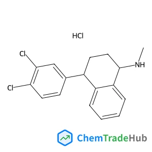 4-(3,4-Dichlorophenyl)-N-methyl-1,2,3,4-tetrahydro-1-naphthalenamine hydrochloride (1:1)