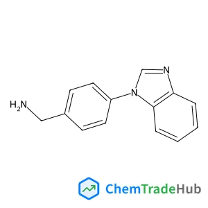 1-[4-(1H-Benzimidazol-1-yl)phenyl]methanamine