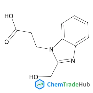 3-[2-(Hydroxymethyl)-1H-benzimidazol-1-yl]propanoic acid