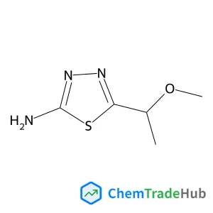 5-(1-Methoxyethyl)-1,3,4-thiadiazol-2-amine