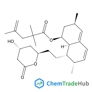 (1R,3S,7R,8R,8aS)-8-{2-[(2R,4S)-4-Hydroxy-6-oxotetrahydro-2H-pyran-2-yl]ethyl}-3,7-dimethyl-1,2,3,7,8,8a-hexahydro-1-naphthalenyl 2,2-dimethylbutanoate