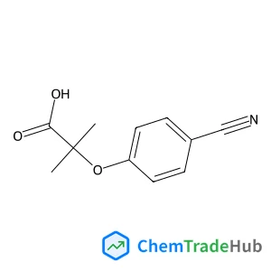2-(4-Cyanophenoxy)-2-methylpropanoic acid