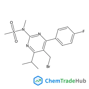 N-[5-(Bromomethyl)-4-(4-fluorophenyl)-6-isopropyl-2-pyrimidinyl]-N-methylmethanesulfonamide