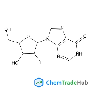 9-((2R,3R,4R,5R)-3-fluoro-4-hydroxy-5-(hydroxymethyl)tetrahydrofuran-2-yl)-9H-purin-6-ol