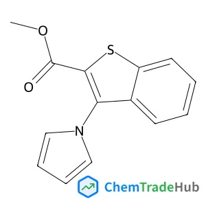 Methyl 3-(1H-pyrrol-1-yl)-1-benzothiophene-2-carboxylate