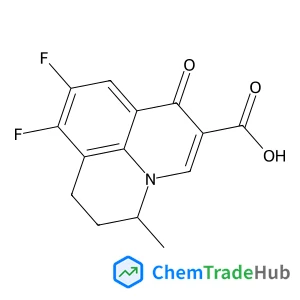 8,9-Difluoro-5-methyl-1-oxo-6,7-dihydro-1H,5H-pyrido[3,2,1-ij]quinoline-2-carboxylic acid