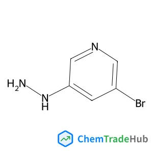 (5-bromo-3-pyridyl)hydrazine