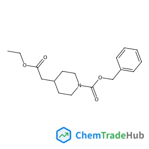 Benzyl 4-(2-ethoxy-2-oxoethyl)piperidine-1-carboxylate