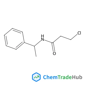 3-Chloro-N-(1-phenylethyl)propanamide